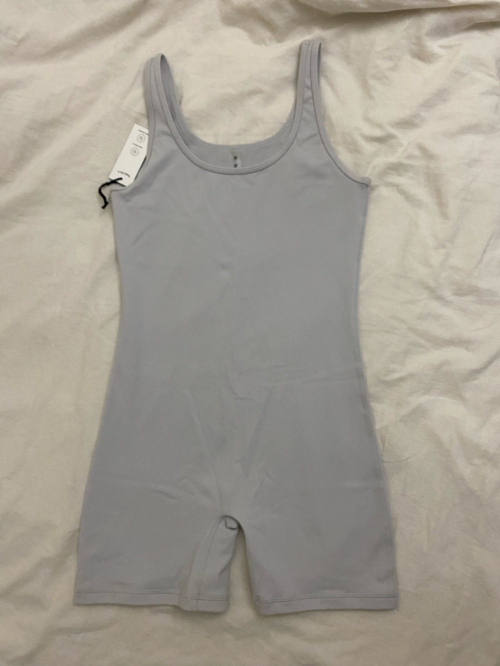 TNA Light Gray Sleeveless Jumpsuit Romper